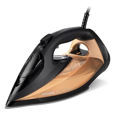 Philips 7000 Series Dampfbügeleisen, Konstante Dampfleistung von 50 g/Min, Dampfstoß von 250 g, SteamGlide Elite-Bügelsohle, Automatische Sicherheitsabschaltung (DST7040/80)