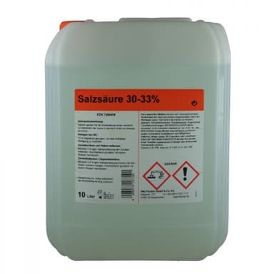 Salzsäure 30-33% techn. 10 L