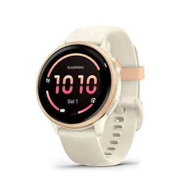Garmin vívoactive 6 42mm (Amazon Exclusive) - Fitness-Smartwatch, 1,2"-AMOLED-Touchdisplay, bis zu 11 Tage Akkulaufzeit, 80+ Sport-Apps, Trainingsoptionen, Gesundheitsfunktionen, Smart Notifications
