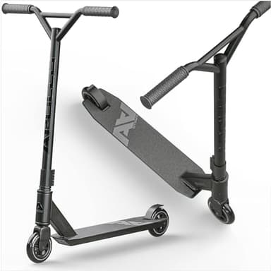 Apollo Stunt Scooter - Genius Pro | Robuster Kinder Scooter mit ABEC 9 Kugellager | Trick Roller, Tretroller, Starker Stuntroller | Top Stunt Scooter Kinder ab 6 Jahre | perfekt auch als Cityroller