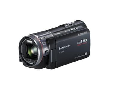 Panasonic HC-X909EG-K Full-HD Camcorder (8,8 cm (3,4 Zoll) Display, 12-fach opt. Zoom, 3MOS System Pro, Leica Objektiv, 29,8mm Weitwinkel, 3D-Option) schwarz