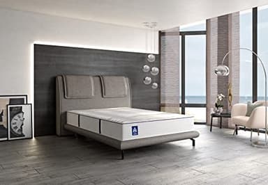 Irisette Rügen 1.000er Tonnentaschenfederkernmatratze, Wendematratze mit 7 Zonen, Härtegrad 3, 100 x 200 cm, Öko-Tex zertifiziert, produziert nach deutschem Qualitätsstandard