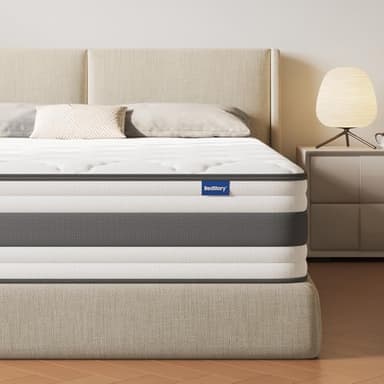 BedStory Matratze 160x200 cm, Taschenfederkernmatratze 26 cm H4 mit Komfortschicht aus Memory-Schaum, orthopädisch und ergonomisch, waschbarer & Abnehmbarer Bezug