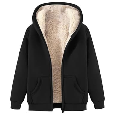 Generisch 2 euro artikel, Winterjacke Herren Fleecejacke Warme Gefütterte Jacke Männer Mantel mit Reißverschluss Herren Winddicht Wintermantel Sweatjacke, same day lieferung produkte