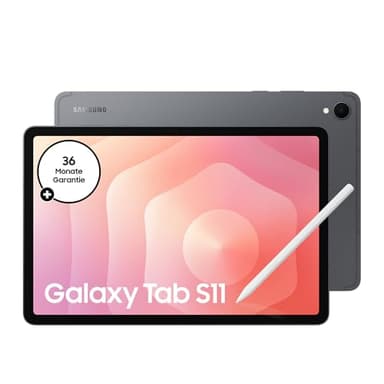 Samsung Galaxy Tab S11 5G, AI Tablet, 5G, Leichtes Design, Vielseitige KI-Tools, DeX, 512 GB Speicher, 12 GB RAM, Lange Akkulaufzeit, Gray, 3 Jahre Herstellergarantie [Exklusiv auf Amazon]