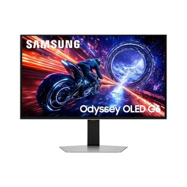 Samsung 27 Zoll Odyssey G60SF OLED Gaming Monitor, Bildschirm mit OLED-Panel, 2.560 x 1.440 Pixel, 500 Hz, 0,03 ms (G/G), Glare Free PC, NVIDIA G-Sync, AMD FreeSync Premium Pro, LS27FG602SUXEN