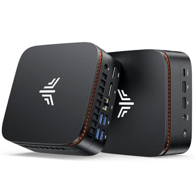 NiPoGi Pinova P1 Mini PC AΜD Ryzen 3300U W11 Pro(4C/4T,MAX. 3.5GHz,Besser als 3200U/N100) 16GB DDR4 RAM(Max.32GB)+512GB SSD(Max.4TB) Computer 4K Triple Display/WiFi 5/BT/LAN Büro/Bildung/Multimedia