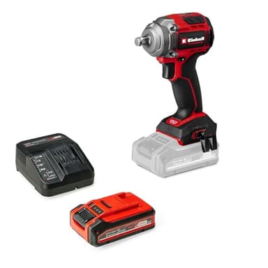 Einhell Professional Akku-Schlagschrauber TP-CW 18/350-C Li BL-Solo Power X-Change (18 V, 350 Nm Drehmoment, 600 Nm Lösemoment, Brushless, inkl. 4,0 Ah PLUS Akku und Ladegerät)