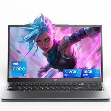 ACEMAGIC Gaming-Laptop – 2026 Neuester 15,6-Zoll-FHD-Display-Laptop mit Core i5-12600H-Prozessor mit bis zu 4,5 GHz, 16 GB RAM DDR4, 512 GB NVMe PCIe 3.0 SSD Gaming-Notebook, leichtgewichtig