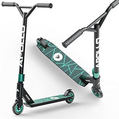 Apollo Stunt Scooter - Genius Pro - robuster Kinder-Scooter mit ABEC 9 Kugellager, Trick Roller für Kinder ab 6 Jahre, Tretroller, perfekt auch als Cityroller