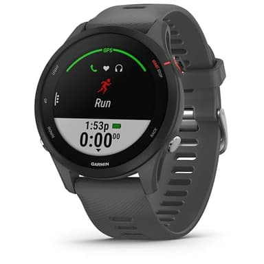 Garmin Forerunner 255 – GPS-Laufuhr mit individuellen Trainingsplänen, speziellen Lauffunktionen und detaillierter Trainingsanalyse. 1,3" Farbdisplay, Akkulaufzeit bis zu 14 Tage, wasserdicht