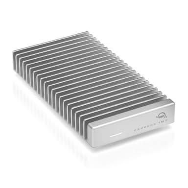 OWC Express 0TB 1M2 40Gb/s tragbares NVMe SSD-Laufwerk USB4 (Thunderbolt Compatible/USB-C), ultraschnelles externes SSD-Laufwerk mit Aluminium-Kühlkörpergehäuse (nur Gehäuse)