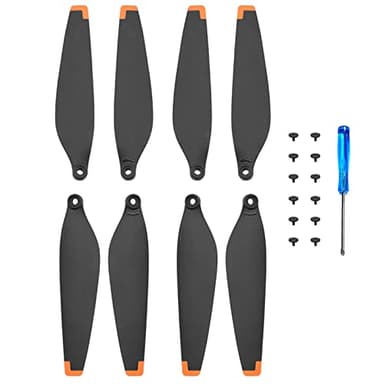 Ainiv DJI Mini 3 Pro Propeller Set - 8 Stück Ersatzklingen für Silent Flight Mit Schraubendreher und 12 Schrauben