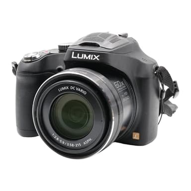 Panasonic LUMIX DMC-FZ72EG-K Premium-Bridgekamera (16,1 Megapixel, 60x opt. Zoom, 7,5 cm LC-Display, elektr. Sucher, Full HD Video) schwarz