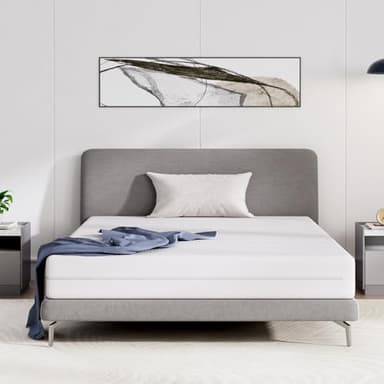 Avenco Kaltschaummatratze 80x190 H3/H4 7-Zonen Matratze aus Bambus-Schaum Bezug 60°Waschbar Öko-Tex CertiPUR US Rollenmatratze 18cm Mittel