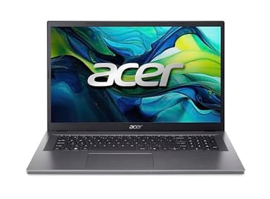 acer Aspire Go 17 (AG17-31P-3285) Laptop, 17" FHD IPS Display, Intel Core 3 N355, 8 GB RAM, 512 GB SSD, Intel Grafik, Windows 11, QWERTZ Tastatur, grau