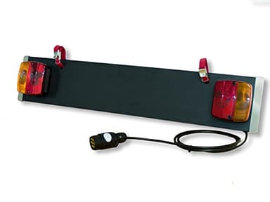 Beleuchtungsträger für Heckträger mit 7-poligen Stecker