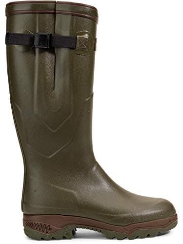 Aigle Herren Parcours 2 Iso Gummistiefel, Grün (Kaki), 43 EU