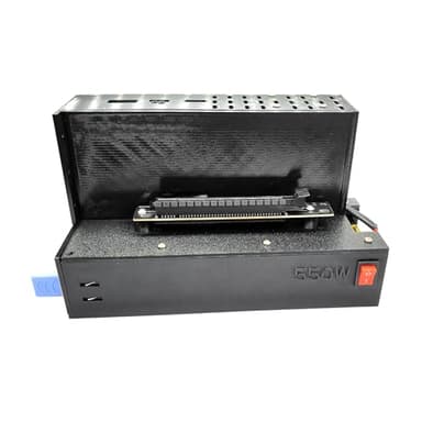 Externe Grafikkarte Station GPU + 550W 100W PD Netzteil für HP, Lenovo, Asus, Dell, Acer, Mac, Laptop, Tablet, Mini-Gaming-PC, PCIE Thunderbolt USB 3 4,