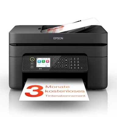 Epson Workforce WF-2950DWF A4-Multifunktions-Tintenstrahldrucker mit kabellosem Betrieb, inkl. kostenloser Tinte mit ReadyPrint Flex-ABO*
