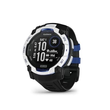 Garmin Instinct 3 50mm SOLAR – Multisport-Smartwatch, 1,1" Display, bis zu 40 Tage Akkulaufzeit, 80+ Sport-Apps, Navigationsfunktion, smarte Features, LED-Taschenlampe, wasserdicht