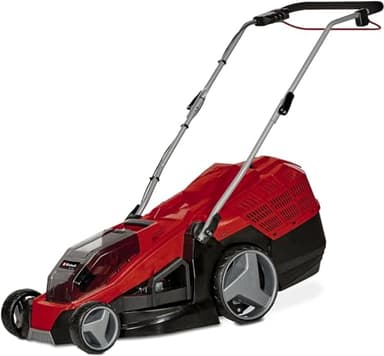 Einhell Akku-Rasenmäher GE-cm 36/43 Li M-Solo Power X-Change (36 V, 43 cm Schnittbreite, bis 600 m², Brushless, Mulchfunktion, 63L Fangkorb, 25-75 mm Schnitthöhe, ohne Akku)
