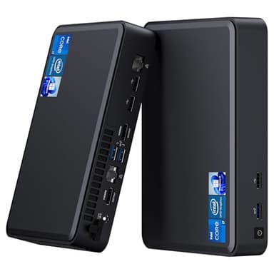 Intel NUC Pro Chassis Element Mini-PC, integriertes NUC 8 Compute Element, Core i7-8665U, 8GB RAM, 256GB SSD, Win 11 Pro, WiFi 5, BT 5.1, Dual GbE, 2×HDMI, Intel vPro Plattform, Industrie-/Business-PC
