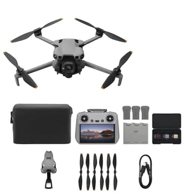 DJI Mini 5 Pro Fly More Combo mit DJI RC 2 Bundle, 4K Drohne mit Kamera für Anfänger, C0-Zertifiziert, 1-Zoll CMOS, Hinderniserkennung, 225°-Gimbal-Rotation (Mini 5 Pro Fly More RC2)