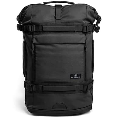 Explorer | Rolltop Rucksack Herren & Damen [30-40L] 18“ laptop backpack | Handgepäck Reiserucksack groß | Wasserabweisend | Weekender für Arbeit Uni Wandern Outdoor Survival Travel Camping und Gym