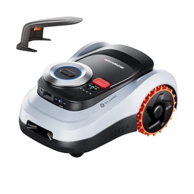 Segway Navimow i215 LiDAR mit Garage M, Mähroboter ohne Begrenzungskabel für 1500 m², bis 45% Steigung, Solid-State LiDAR + Vision, Automatisches Kartieren, Ohne Drähte oder Antenne, Integriertes 4G
