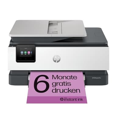 HP OfficeJet Pro 8132e Multifunktionsdrucker, 6 Monate gratis drucken Instant Ink inklusive, Drucker, Scanner, Kopierer, Fax, WLAN, LAN, Duplex, ePrint, Airprint, Basalt