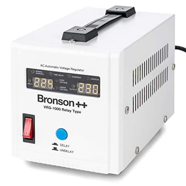 Bronson++ VRG 1000 Spannungsstabilisator 230V AC Spannungsregler 1000 VA