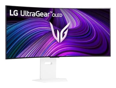 LG Ultragear™ 39GX90SA-W Gaming-PC-Monitor 39 Zoll – OLED-Panel, QHD-Auflösung (3440 x 1440), 1 ms 240 Hz, DisplayHDR™400 True Black, DCI-P3 98,5% (CIE1976), FreeSync Premium, G-Sync kompatibel