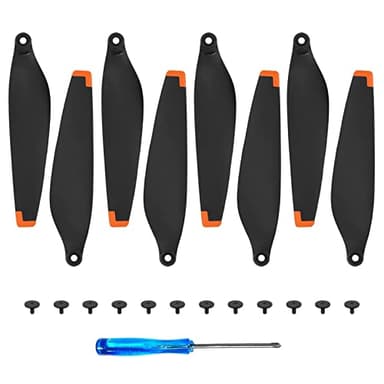 2 Pairs Drone Propellers for DJI Mini 3 Pro, 8 Pieces Drone Wing Spare Blade for DJI Mini 3 Pro Fly More Combo Kit Accessories