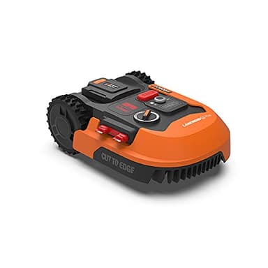WORX Landroid Plus WR167E Mähroboter mit Begrenzungskabel für Gärten bis 700m² (AIA Navigation, App Steuerung, schwimmendem Mähwerk - max Steigung: 35%, Schnittbreite 18cm, Schnitthöhe 30-60 mm)