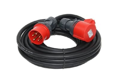CEE Starkstromkabel 20m 16A CEE-Verlängerung Verlängerungskabel H07RN-F 5x1,5mm²