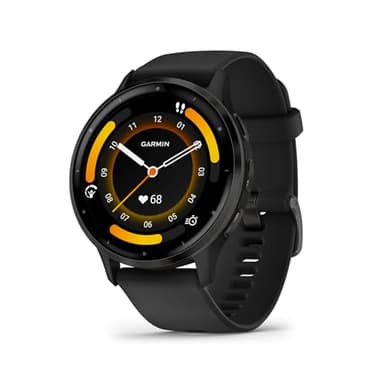 Garmin Venu 3 45mm – Fitness-Smartwatch, 1,4" AMOLED-Touchdisplay, bis zu 14 Tage Akkulaufzeit, 30+ Sport-Apps, Bluetooth Telefonie und Sprachassistenz, Music, GarminPay, Rollstuhlmodus