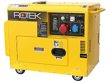 Rotek Diesel Stromerzeuger GD4SS-3-6000-5EBZ (5,5 kVA / 400V 50Hz 3-phasig)