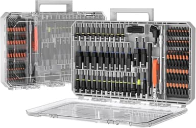 86-tlg bit set,bitsatz für akkuschrauber mit 25mm 50mm 75mm 150mm Länge, 1/4" Sechskantschaft S2 Legierter Stahl Bitsatz für Schlagwerkzeuge inkl Ungsbox
