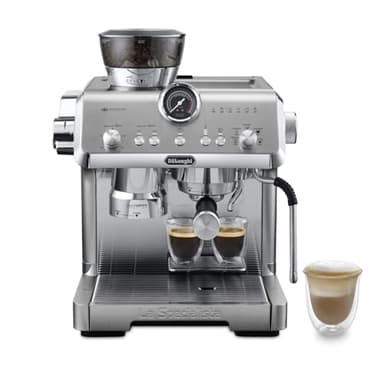 De'Longhi La Specialista Opera EC9555.M Espresso Siebträgermaschine mit Cold Brew und Espresso Cool, professioneller Milchaufschäumer, Sensor-Mahltechnologie, inklusive Barista-Kit, 1550W, Metall