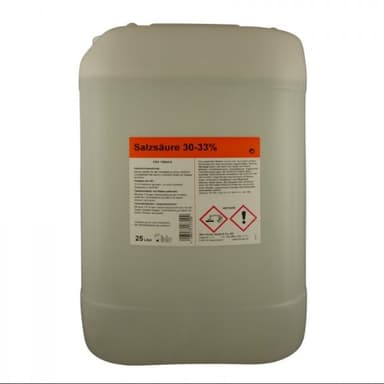 Salzsäure 30-33% techn. 25 L