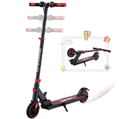 RCB TECH E-Scooter Kinder (8-12-16 Jahre) - Faltbarer Elektroroller für Kinder - Max Reichweite 16 KM - Max. 20 KM/H - Geschenk für Kinder und Jugendliche
