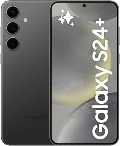 Samsung Galaxy S24+ 5G Smartphone Dual-SIM RAM 12 GB / Interner Speicher 256 OLED-Display 6.7" 3120 x 1440 Pixel 120 Hz Triple-Kamera 50 MP 10 front camera Onyx Black