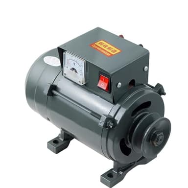 KX-ENERGIE 7000W Kleiner Riemenscheiben Typ Permanentmagnet Generator 220V 50Hz Hochleistungs-Brushless Dieselmotor Reines Kupfer Generator für die Beleuchtung