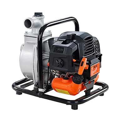 FUXTEC Benzin Wasserpumpe FX-WP143 mit 8.000 l Fördermenge und max. Förderhöhe 30 m Gartenpumpe Teichpumpe