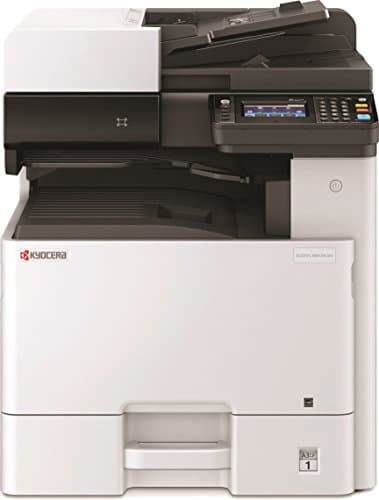 Kyocera Ecosys M8124cidn Farblaserdrucker Multifunktionsgerät: Drucker Scanner Kopierer, 24 Seiten pro Minute. Din A3 Drucker inkl. Mobile-Print-Unterstützung für Smartphone und Tablet