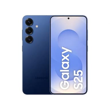 Samsung Galaxy S25 AI Smartphone mit Galaxy AI, Ohne Vertrag, Handy mit Android, 12 GB RAM, 256 GB Speicher, 50-MP-Kamera, Navy, 3 Jahre Herstellergarantie [Exklusiv auf Amazon]