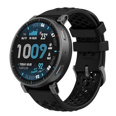 Amazfit Active Max Smartwatch 1,5" AMOLED-Display, 25 Tage Akku, Offline-Karten, NFC, GPS, 4GB Speicher, 170+ Sportmodi, 5 ATM Wasserschutz, Herzfrequenz- & Schlaftracking für Android & iPhone