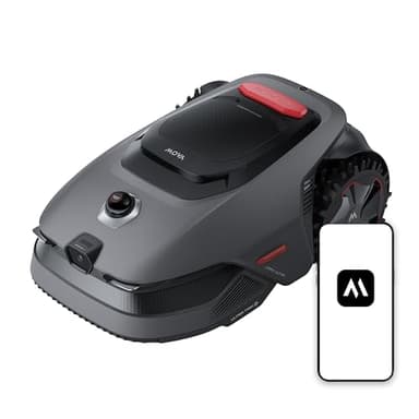 MOVA LiDAX Ultra 800 Mähroboter ohne Begrenzungskabel, Empf. 800 m², ohne RTK & automatische Kartenerstellung per 3D-LiDAR mit 360° & AI Vision, 5 cm Kantenschnitt, effiziente Wegeplanung in U-Form