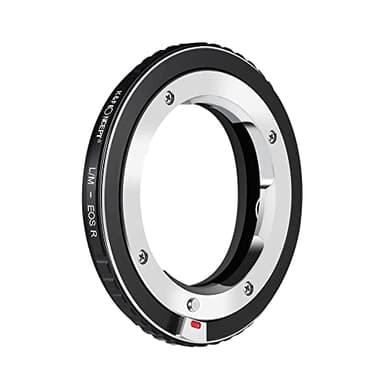 K&F CONCEPT L/M-EOS R Bajonettadapter Objektiv Ring für Leica M LM Objektiv auf Canon EOS R-Mount Spiegellose Vollformatkamera Canon EOS RF RP